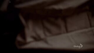 Emily Deschanel in Bra on Bones s04e26
