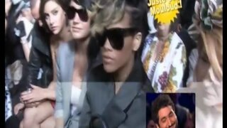 Rihanna See Through at Fashion Week in Paris VIDEO